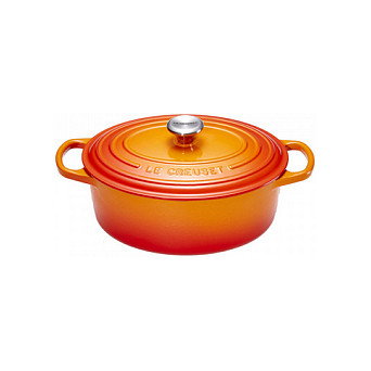 Le Creuset Signature Casserole Oval 27 cm Naranja