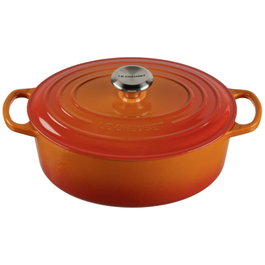 Le Creuset Signature Casserole Oval 27 cm Naranja