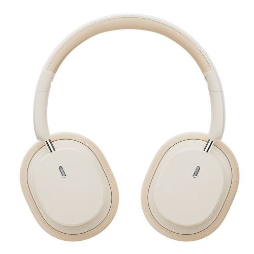 BASEUS BOWIE D05 WIRELESS HEADPHONES CREAMY-WHITE Bluetooth 5.3 70h Blanco