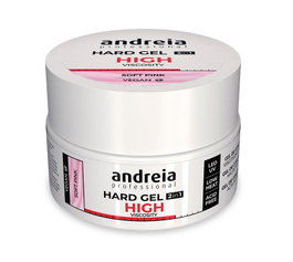 Andreia Hard Gel High Viscosity Soft Pink 200g