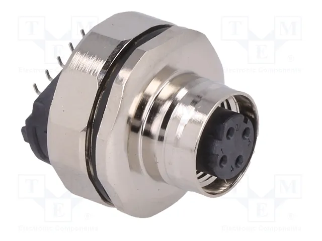 HARTING Conector M12 hembra 4 pines industrial PoE