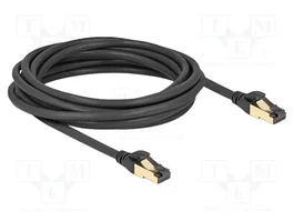 DeLOCK Cable de Red Cat.7 S/FTP RJ45 5 m Negro
