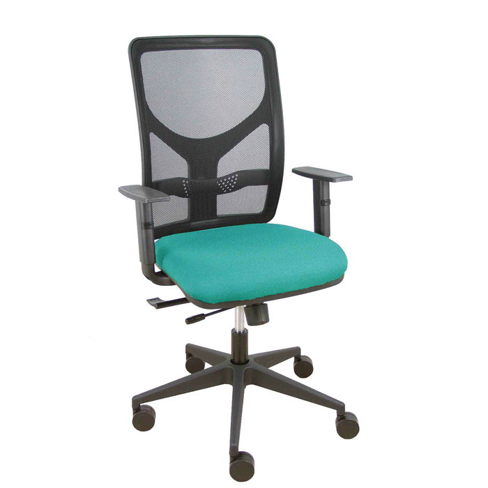 PIQUERAS Y CRESPO Silla de oficina Motilla, Sincro/Traslack, Turquesa/Negro PIQUERAS Y CRESPO Silla de oficina Motilla, Sincro/Traslack, Turquesa/Negro