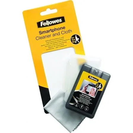 Kit Limpiador de Smartphone Fellowes 9910601 para Pantallas/ Gamuza Microfibra + Spray 20ml