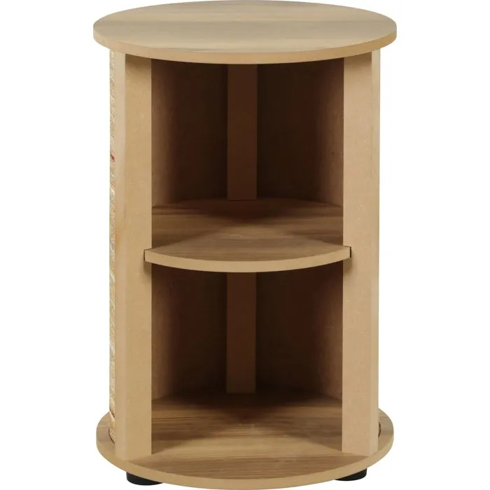 ZOLUX Mesa auxiliar para gatos 3 en 1 - Rascador, Cama y Mesa de sisal - 52 cm - Color Beige - Modelo Boreal - Ref: AABYC61215