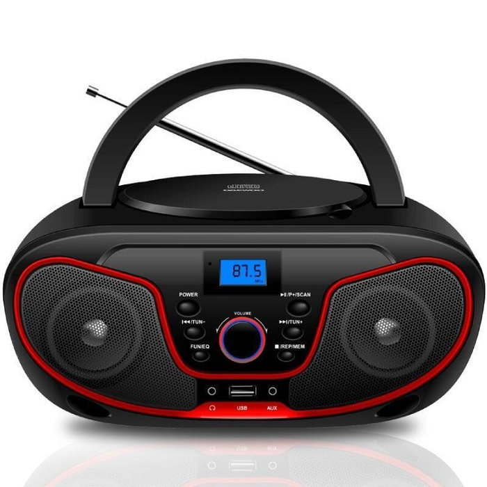 Daewoo Radio CD DW3013 Rojo