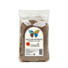 Naturcid Azúcar Moreno Integral con Melaza, 1 kg - Sin OMG, Libre de BPA