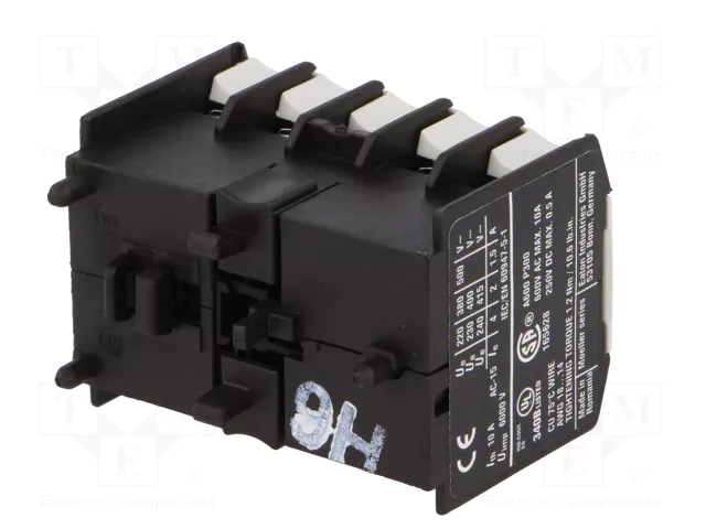 Eaton 22DILE Interruptor Auxiliar 2S+2 010288 con Conexión por Tornillo Eaton 22DILE Interruptor Auxiliar 2S+2 010288 con Conexión por Tornillo