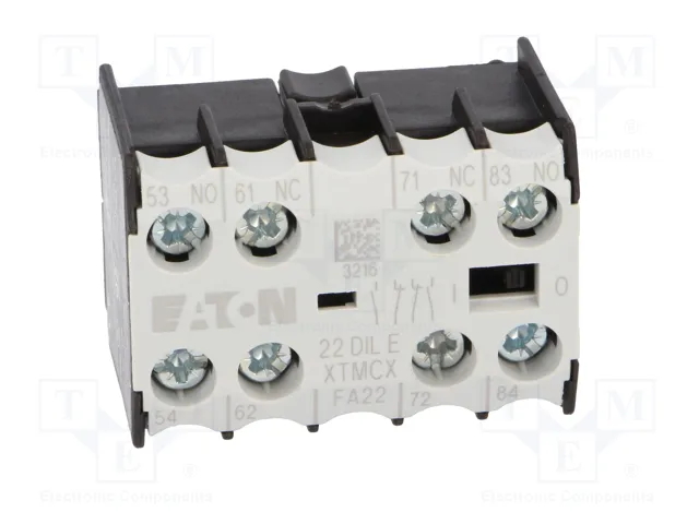Eaton 22DILE Interruptor Auxiliar 2S+2 010288 con Conexión por Tornillo Eaton 22DILE Interruptor Auxiliar 2S+2 010288 con Conexión por Tornillo