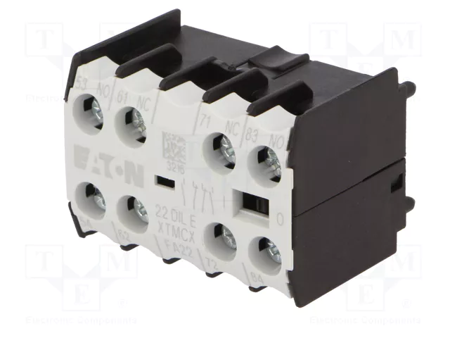Eaton 22DILE Interruptor Auxiliar 2S+2 010288 con Conexión por Tornillo Eaton 22DILE Interruptor Auxiliar 2S+2 010288 con Conexión por Tornillo