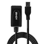 Lindy Cable de Extensión Activo USB 3.0 de 5m Negro