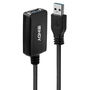 Lindy Cable de Extensión USB 3.0 Activo 5m para Mayor Distancia y Transferencia de Datos 5Gbps