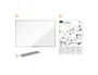 NOBO Pizarra blanca Essence de melamina 150x120 cm
