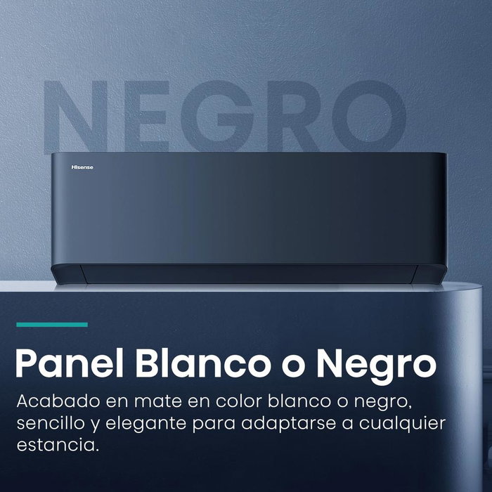 Hisense Aire Acondicionado Split Uni Pure HB35XU0B 3500W Frío/Calor Clase A+++ WiFi y Control por Voz Alexa/Google Modo Silencio 26dB R32 Hisense Aire Acondicionado Split Uni Pure HB35XU0B 3500W Frío/Calor Clase A+++ WiFi y Control por Voz Alexa/Google Modo Silencio 26dB R32