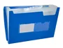 Liderpapel Carpeta Clasificador Fuelle 32112 Polipropileno DIN A4 Azul Transparente 13 Departamentos