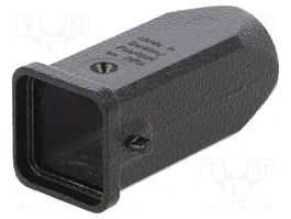 HARTING Carcasa para Conectores HDC Han® M Tamaño 3A Negro