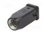 HARTING Carcasa para Conectores HDC Han® M Tamaño 3A Negro