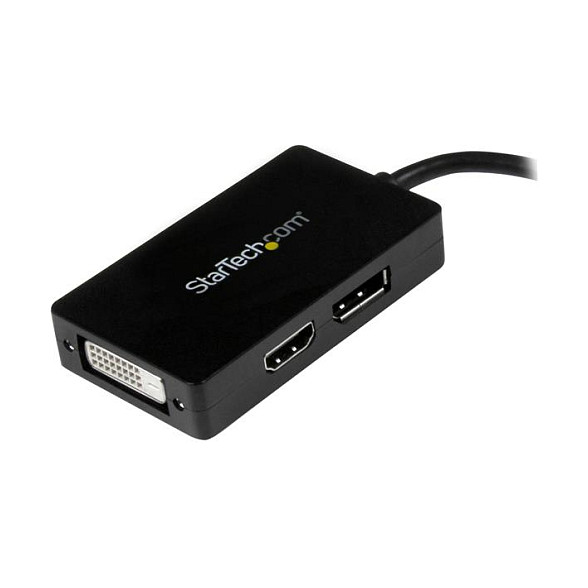 Adaptador Mini DisplayPort a HDMI Startech MDP2DPDVHD Negro Adaptador Mini DisplayPort a HDMI Startech MDP2DPDVHD Negro