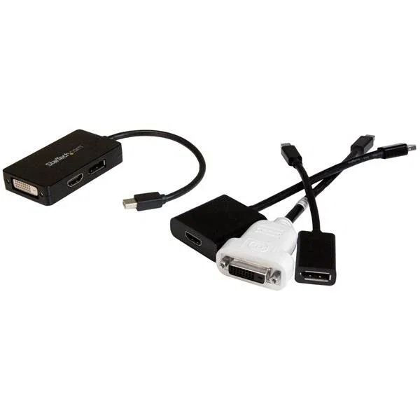 StarTech MDP2DPDVHD Adaptador Mini DisplayPort a DisplayPort, DVI y HDMI StarTech MDP2DPDVHD Adaptador Mini DisplayPort a DisplayPort, DVI y HDMI