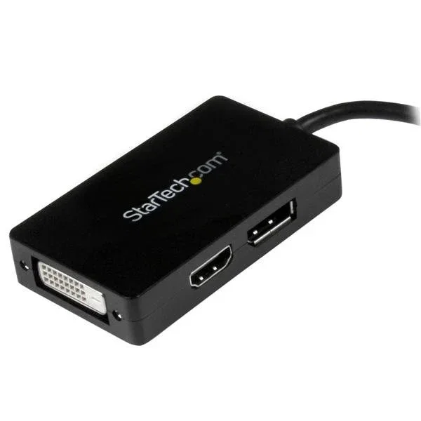 StarTech MDP2DPDVHD Adaptador Mini DisplayPort a DisplayPort, DVI y HDMI StarTech MDP2DPDVHD Adaptador Mini DisplayPort a DisplayPort, DVI y HDMI
