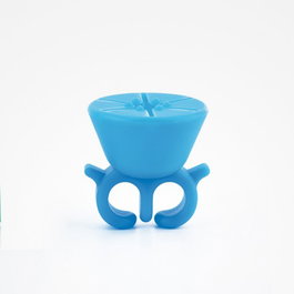 Bifull Topfinger Blue Anillo Soporte Esmalte
