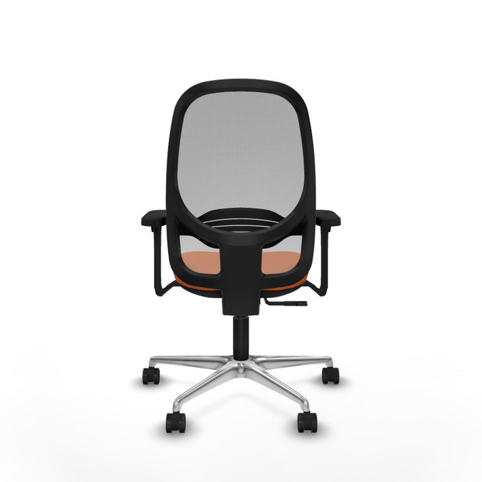 PIQUERAS Y CRESPO Silla de oficina Cilanco con mecanismo Sincro, Naranja y Gris PIQUERAS Y CRESPO Silla de oficina Cilanco con mecanismo Sincro, Naranja y Gris