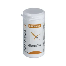 EQUISALUD Glucevital 60 Cápsulas - Suplemento con Vitaminas, Minerales y Plantas para el Control de la Glucosa y Apoyo a la Producción de Insulina