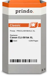 Prindo Cartucho de tinta negro PRICCLI581BKXLC Classic XL