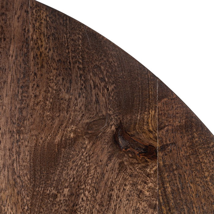 S/2 Mesa Centro Beige-Marrón Hierro 80 X 80 X 45 cm