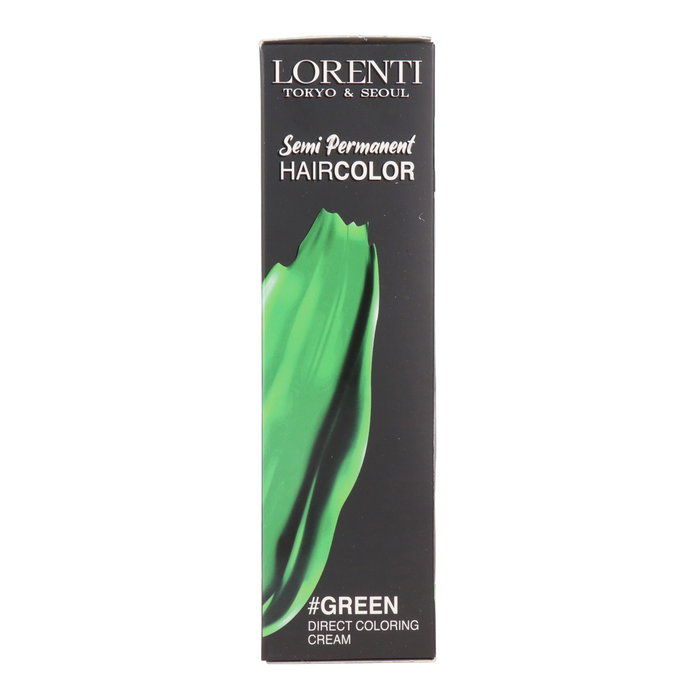 Lorenti Coloración Semi Permanente para Cabello 200 ml Verde Lorenti Coloración Semi Permanente para Cabello 200 ml Verde
