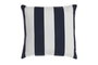 DKD Home Decor Cojin para Terraza y Jardin Azul Marino Blanco 10 x 40 x 40 cm