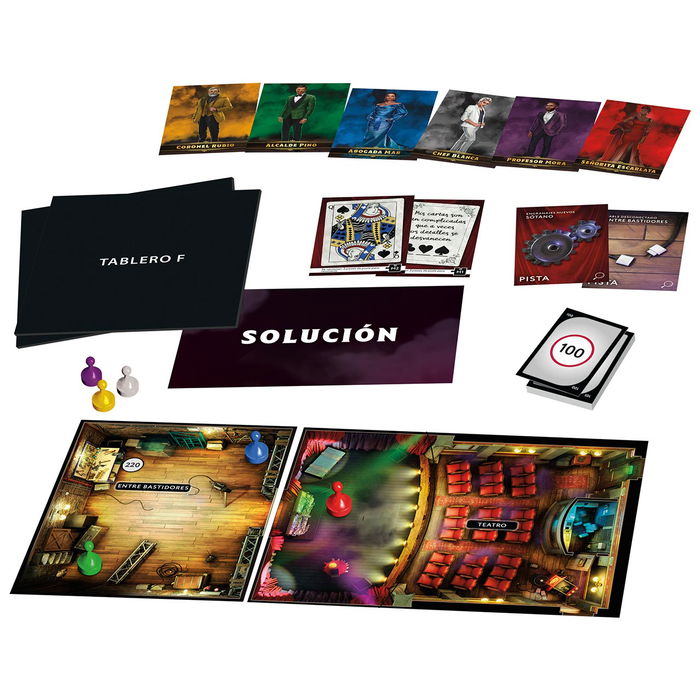 Hasbro Gaming Cluedo Escape: Club Del Ilusionista F8817 Juego de Mesa
