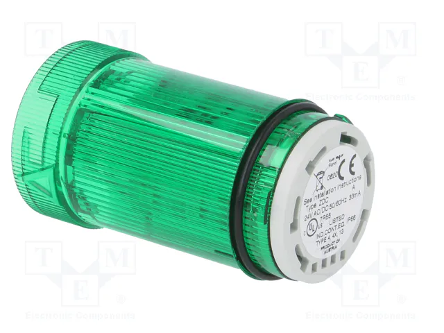 AUER SIGNAL Módulo de señalización luminosa Eco Modul 40 Verde LED IP66 AUER SIGNAL Módulo de señalización luminosa Eco Modul 40 Verde LED IP66
