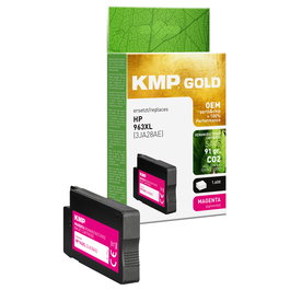 KMP Cartucho de Tinta Magenta XL compatible para HP 963, 3JA28AE | Alternativa alta capacidad
