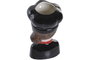 DKD Home Decor Set de 2 Jarrones de Gres Chica Chef, Blanco y Negro