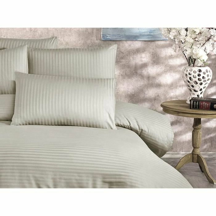 Aucune Juego de cama Capuchino con funda nórdica y 2 fundas de almohada Aucune Juego de cama Capuchino con funda nórdica y 2 fundas de almohada