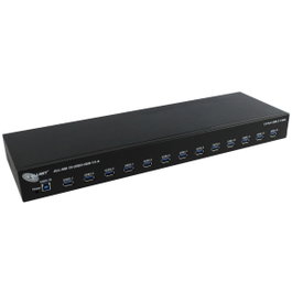 ALLNET Z - Hub USB 3.0 de 13 Puertos Tipo A para Montaje en Rack 1HE