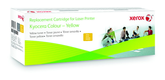 Xerox Cartucho de Tóner Amarillo para Kyocera FS-C5300 y FS-C5350 Xerox Cartucho de Tóner Amarillo para Kyocera FS-C5300 y FS-C5350