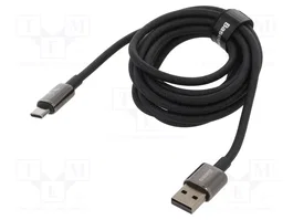 BASEUS Cable USB 2.0 de 2m, 100W, USB A a USB C
