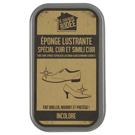 Je cherche une Idee Esponja Lustrar Zapatos Sacar Brillo Nutre Protege Ideal para Cuero