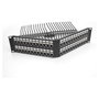 DeLOCK Patchpanel Keystone 48 puertos en ángulo 2U Negro