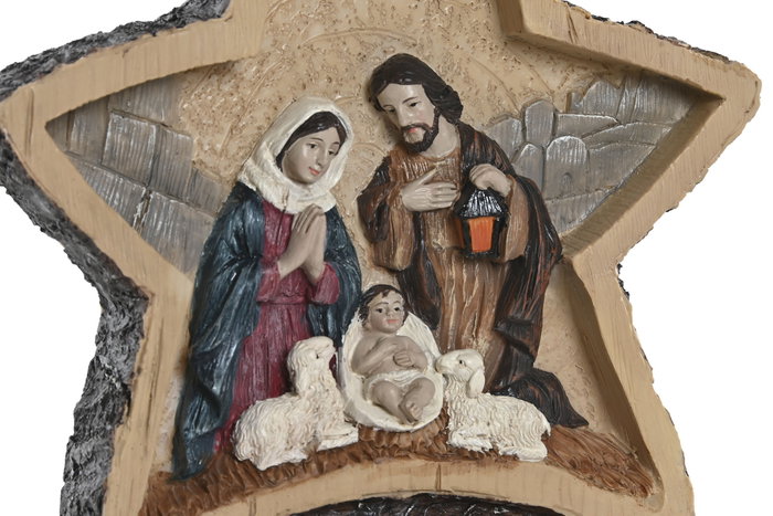 DKD Home Decor Nacimiento Navidad Tradicional Multicolor 15 x 16.5 x 5 cm DKD Home Decor Nacimiento Navidad Tradicional Multicolor 15 x 16.5 x 5 cm