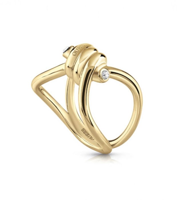 Guess Anillo Dorado Love Wire UBR29004-54 Guess Anillo Dorado Love Wire UBR29004-54