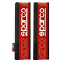 Sparco Almohadilla Cinturon Rojo SPC1208RD Juego de 2 Comodidad Anti-rozaduras Velcro Polyester 24x6.5 cm
