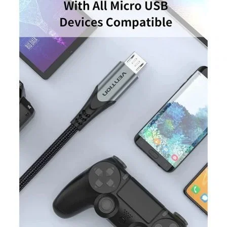 Vention Cable USB 2.0 MicroUSB Macho a USB Macho 60W 480Mbps 2m Gris Vention Cable USB 2.0 MicroUSB Macho a USB Macho 60W 480Mbps 2m Gris