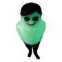 Megahouse Dandadan Alien Serpo Luminous Ver. Figura de Vinilo Occultic Sofubi