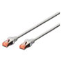 Digitus Cable de Red Cat6 S/FTP 5m 2xRJ45 Gris Hebelschutz Polybeutel