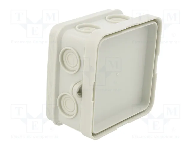 OBO Bettermann OBO A 8 5 Caja de derivación con regleta de bornes 75x75x36 PE lgr 2000024