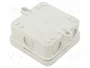 OBO Bettermann OBO A 8 5 Caja de derivación con regleta de bornes 75x75x36 PE lgr 2000024