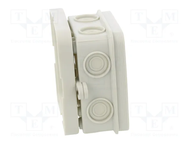 OBO Bettermann OBO A 8 5 Caja de derivación con regleta de bornes 75x75x36 PE lgr 2000024